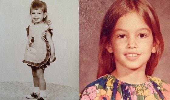 Синди в детстве