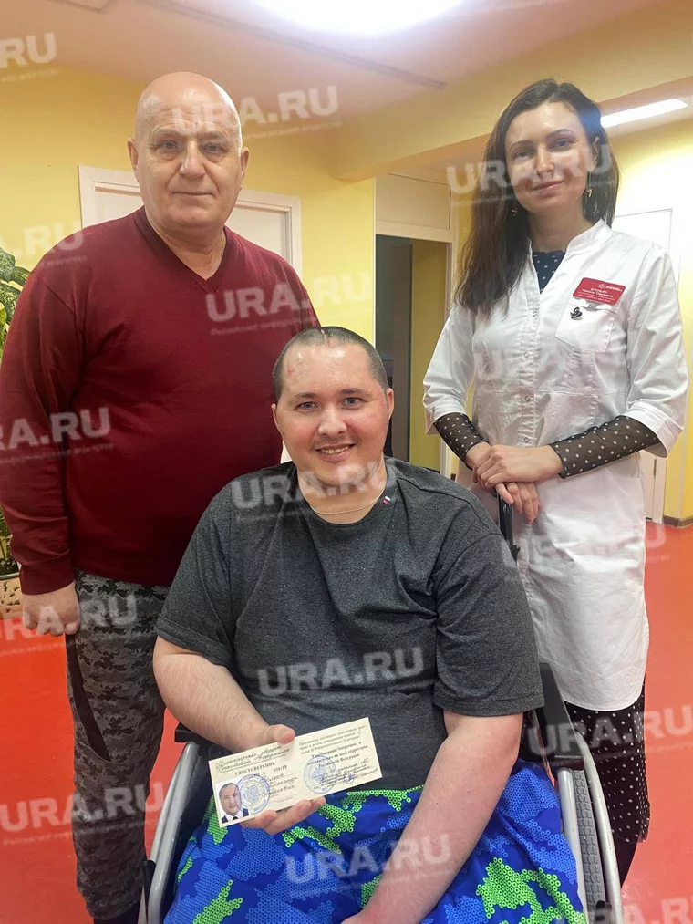 Александр получил долгожданную ветеранку
Фото предоставлено Ириной Волковой