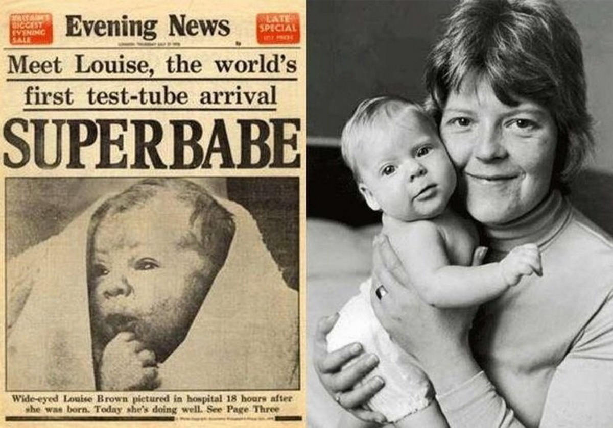 Первый человек, родившийся из пробирки. https://1rkb.ru/about-us/news/610-id610-oldnews