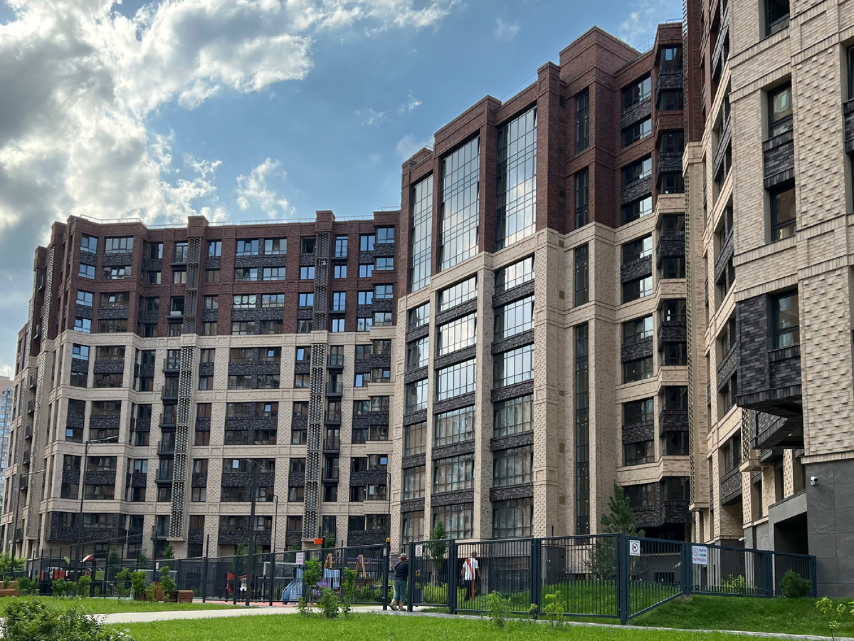 Внешний вид дома ЖК Листва