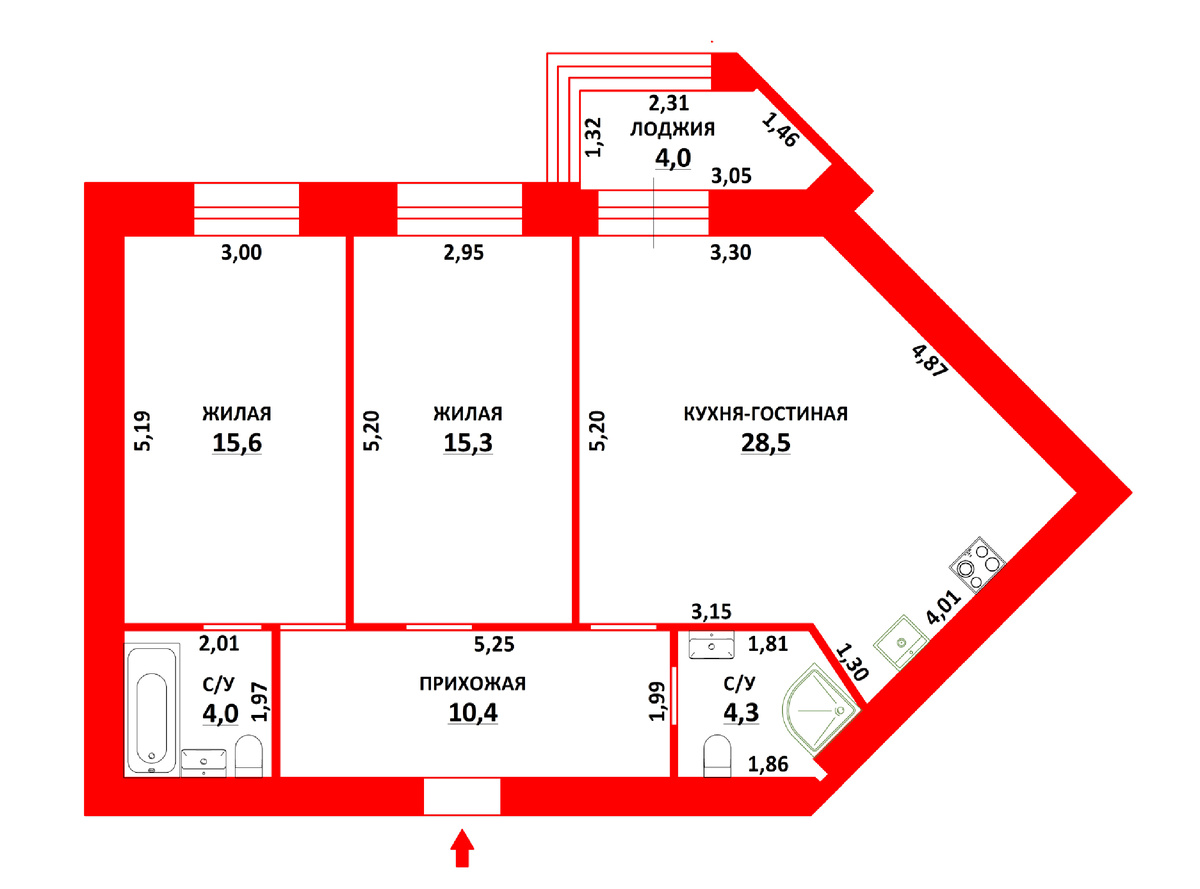 Планировка квартиры