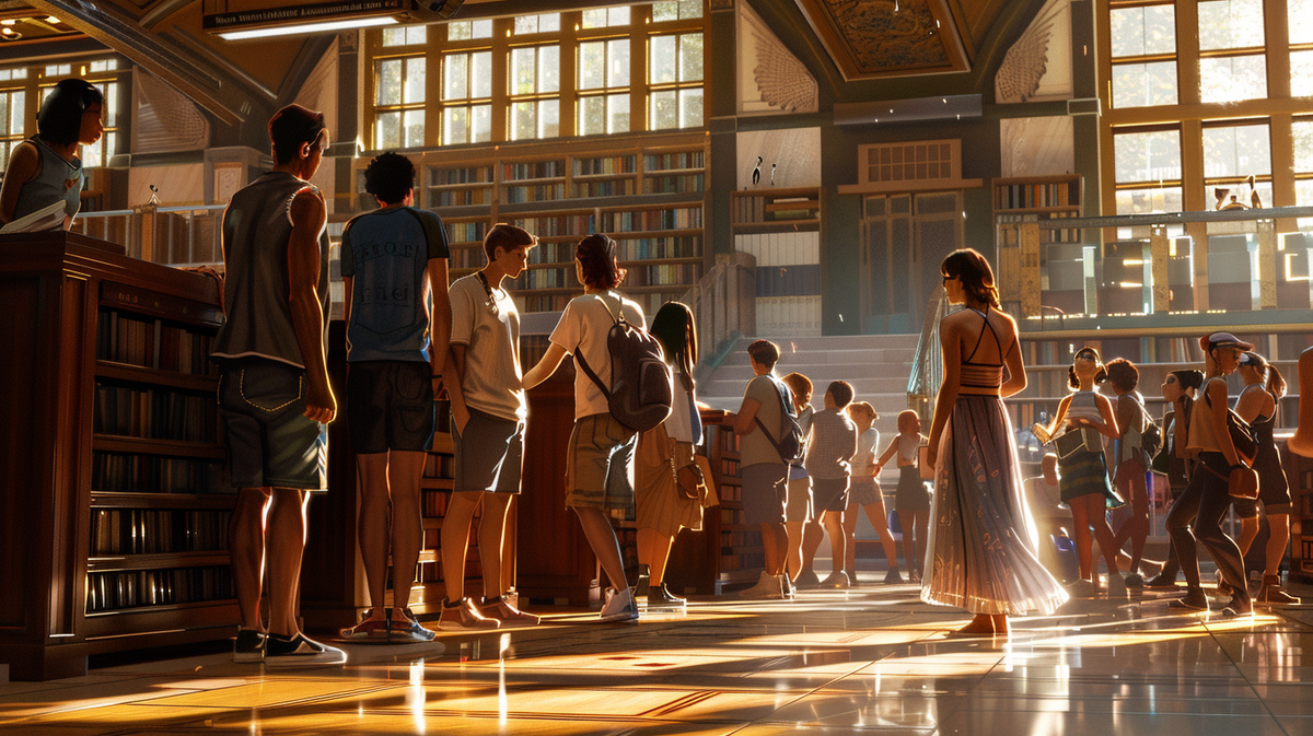 Библиотека была источником не только знаний, но и бесплатного телефона.