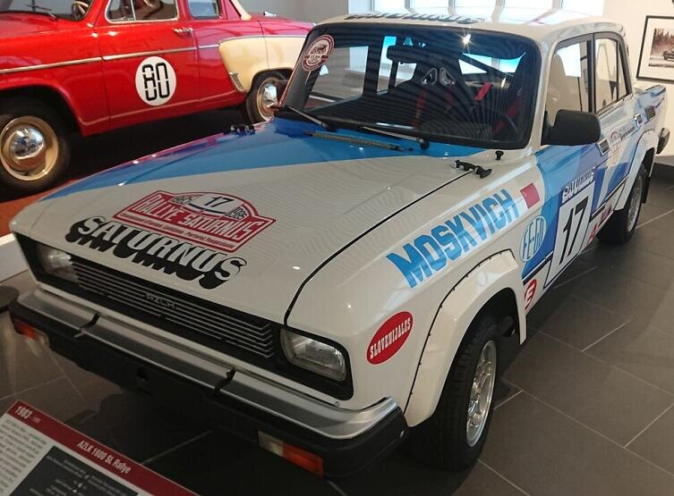    AZLK 1600 SL Rallye Фото: Stanislav Kozlovskiy. Собственная работа, по лицензии CC BY-SA 4.0