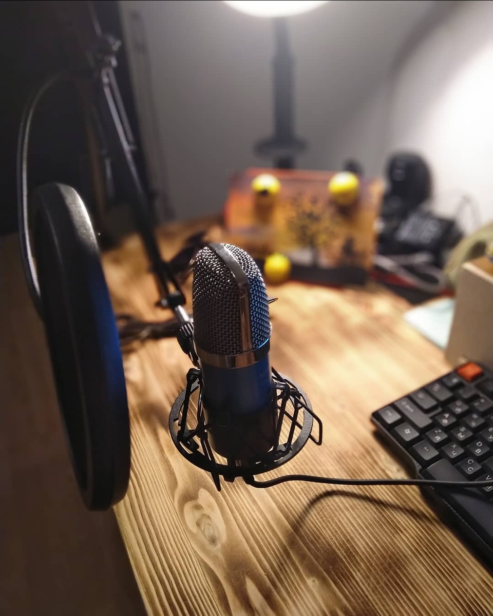 Neewer-7000. До сих пор кстати живет у друга.