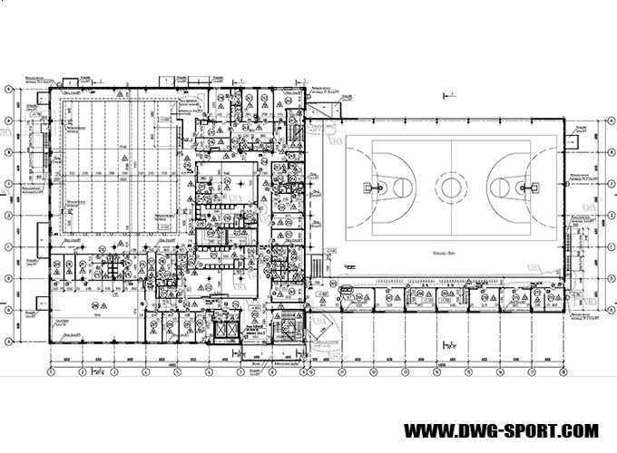 Р39_001 ФОК БАССЕЙН 25Х21М И ЗАЛ 40Х20М ТРИБУНА 300МЕСТ