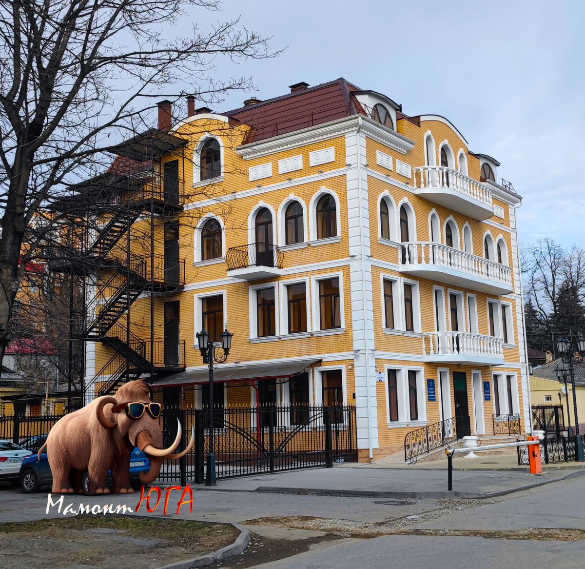 Текущий вид 2025 год - новое здание по оригинальному проекту