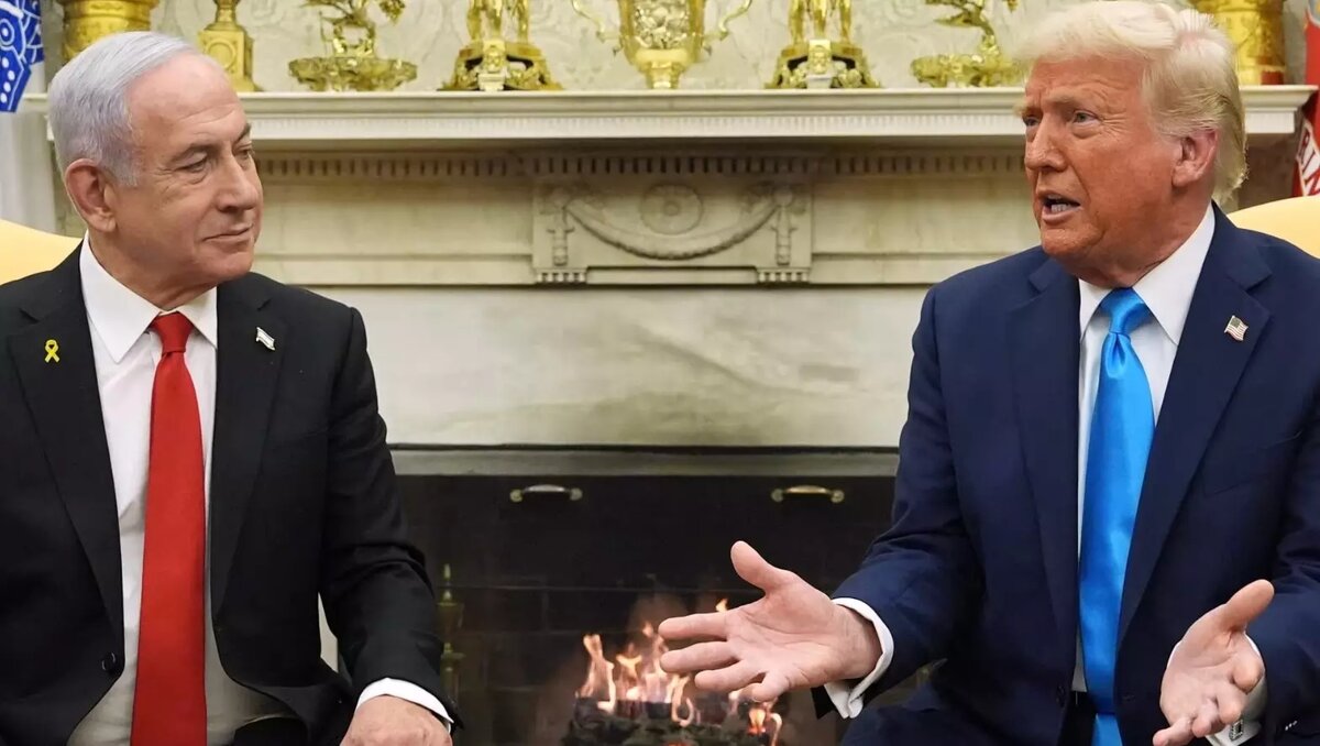 Трамп, который ранее грозил Гренландии и Панаме и предлагал Канаде стать 51-м штатом, добавил Газу в свою экспансионистскую программу, заявив, что она может стать «Ривьерой Ближнего Востока». Автор: Evan Vucci Источник: AP/The Guardian