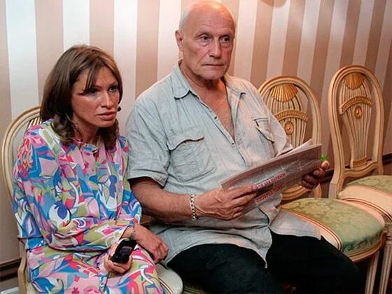 С женой Ириной 