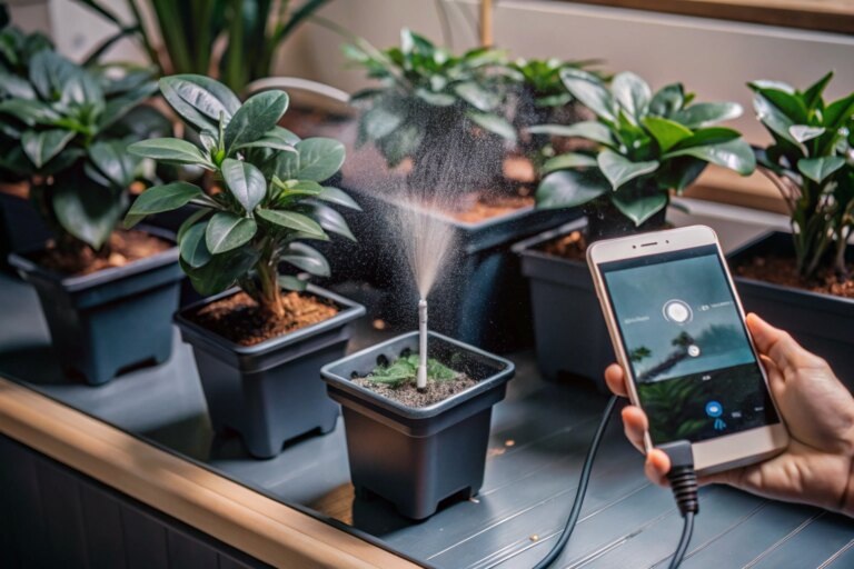    Умная система полива: как спасти ваши комнатные растения и сэкономить время и деньги