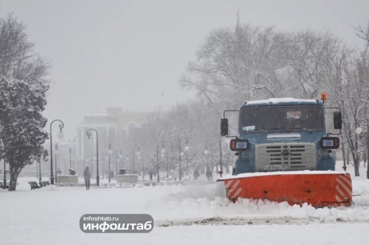    В Астраханской области ожидаются снег, туман и гололедица
