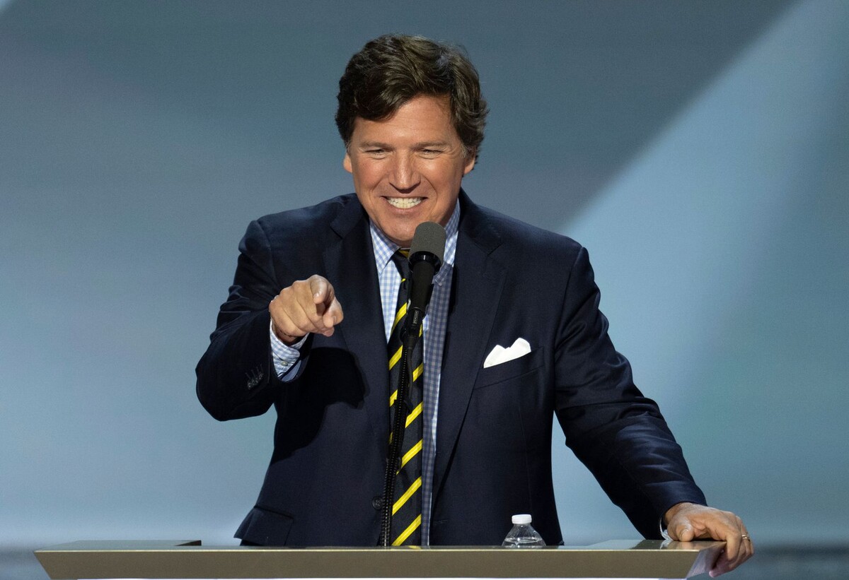    Такер Карлсон / Источник: © Ron Sachs — CNP for NY Post/Consolidated News Photos/Global Look Press