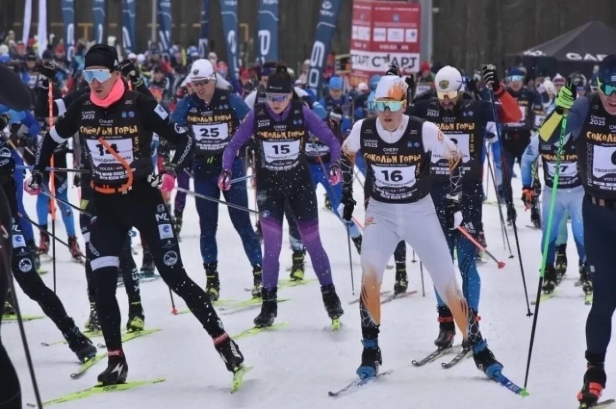    В Самаре в фестивале «Сокольи горы» участвовало более 1 250 лыжников