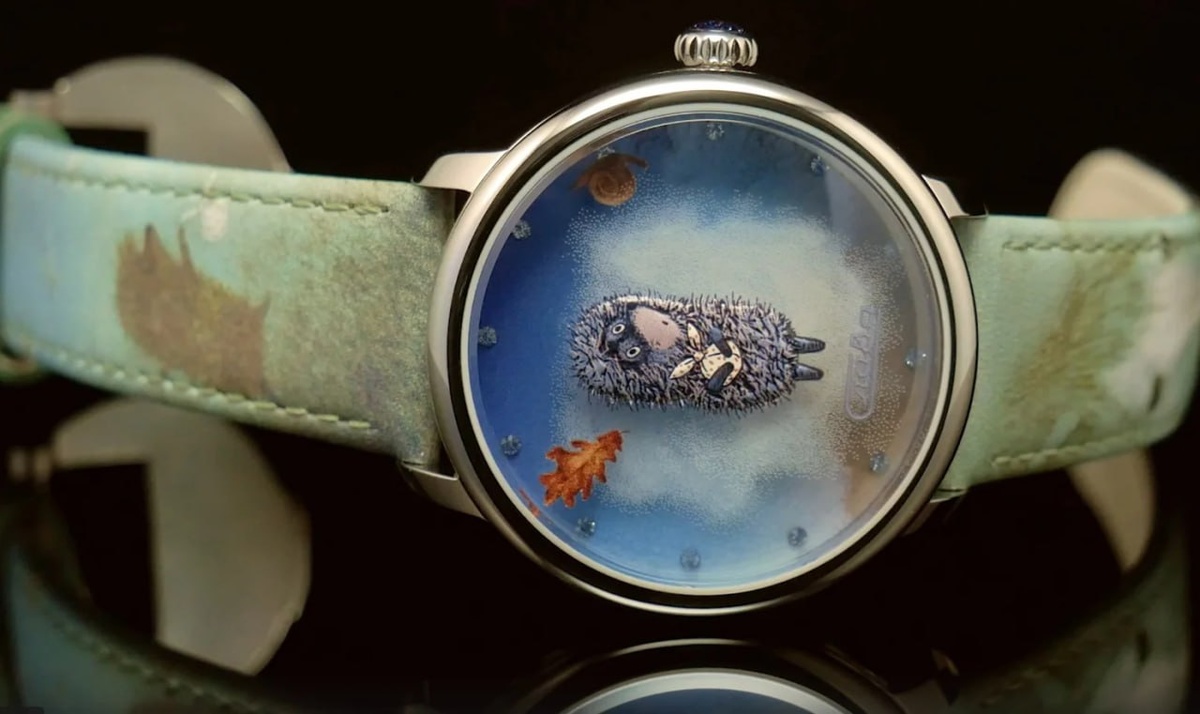 Krugozor / Slava / Коллекционные часы «Ёжик в тумане»