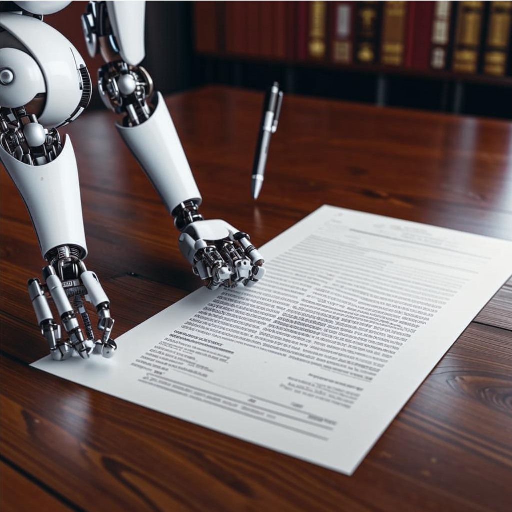 Все изображения сгенерированы разными нейросетями по запросу: «Искусственный интеллект пишет юридическую задачу»