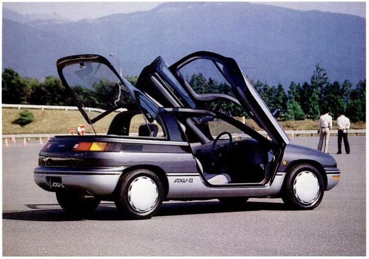 Концепт-кар Toyota AXV-II, 1987