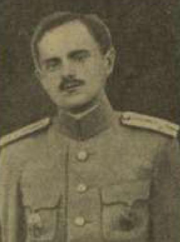 Владимир Авельевич Мгебров, талантливый конструктор, изобретатель. Штабс-капитан Русской Императорской Армии. Фотография в свободном доступе.