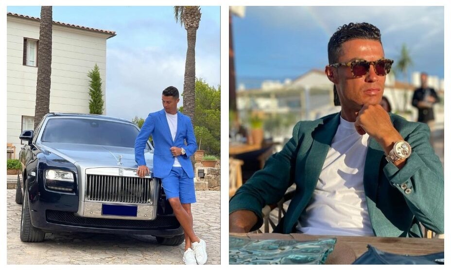    Роналду показал стильное фото рядом с шикарным автомобилем. Фото: Соцсети Роналду