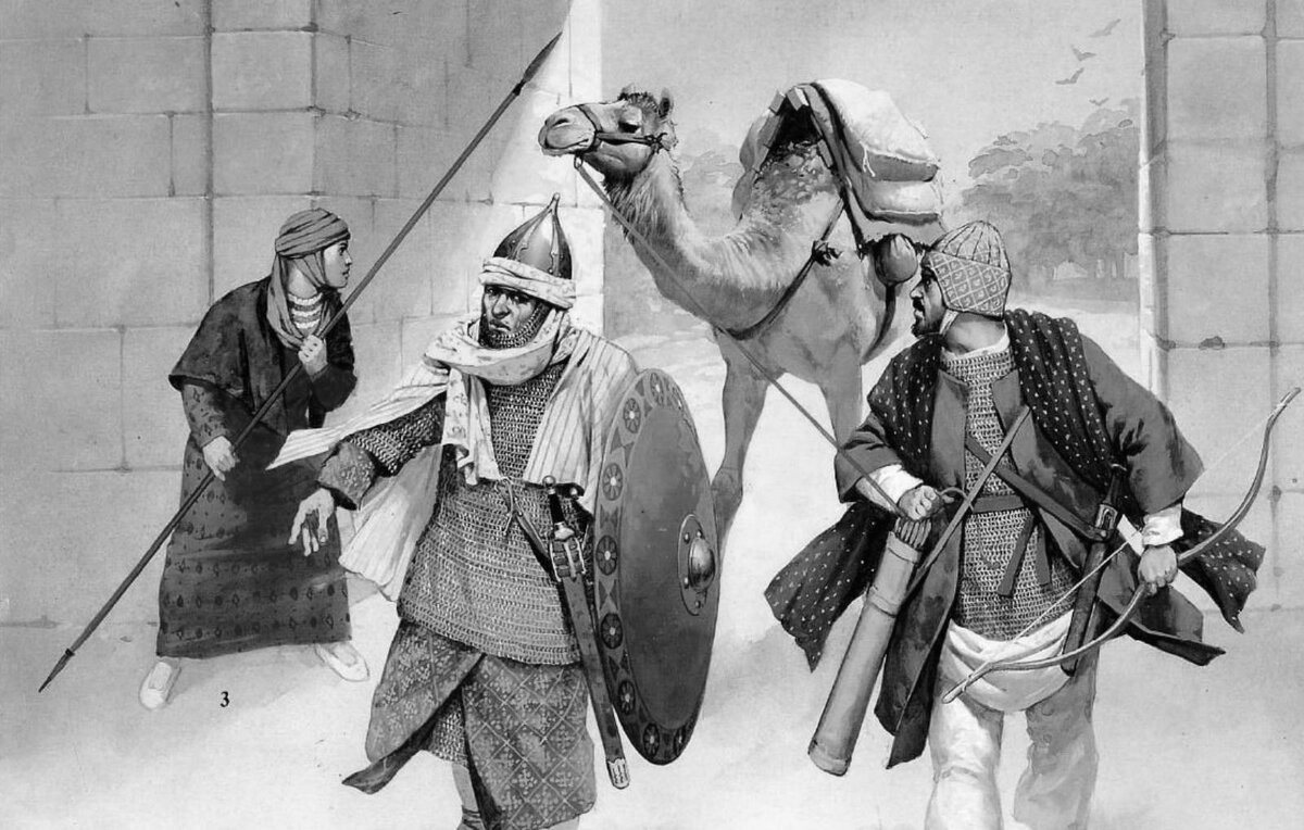 Мусульмане (предположительно арабы) 700-е г. н.э.