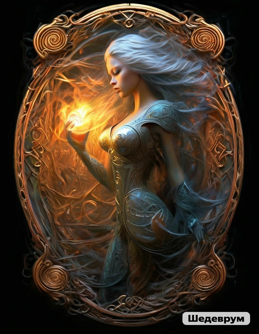 Фото канала Таро Портал; генерация ИИ.