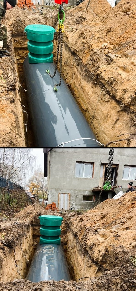 Газгольдер Optima для частного загородного дома