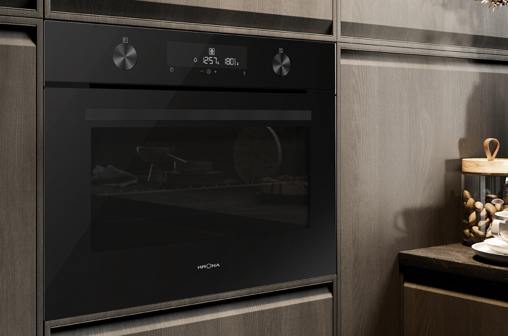 Электрический духовой шкаф KRONA PARABEL 45H BL/BL