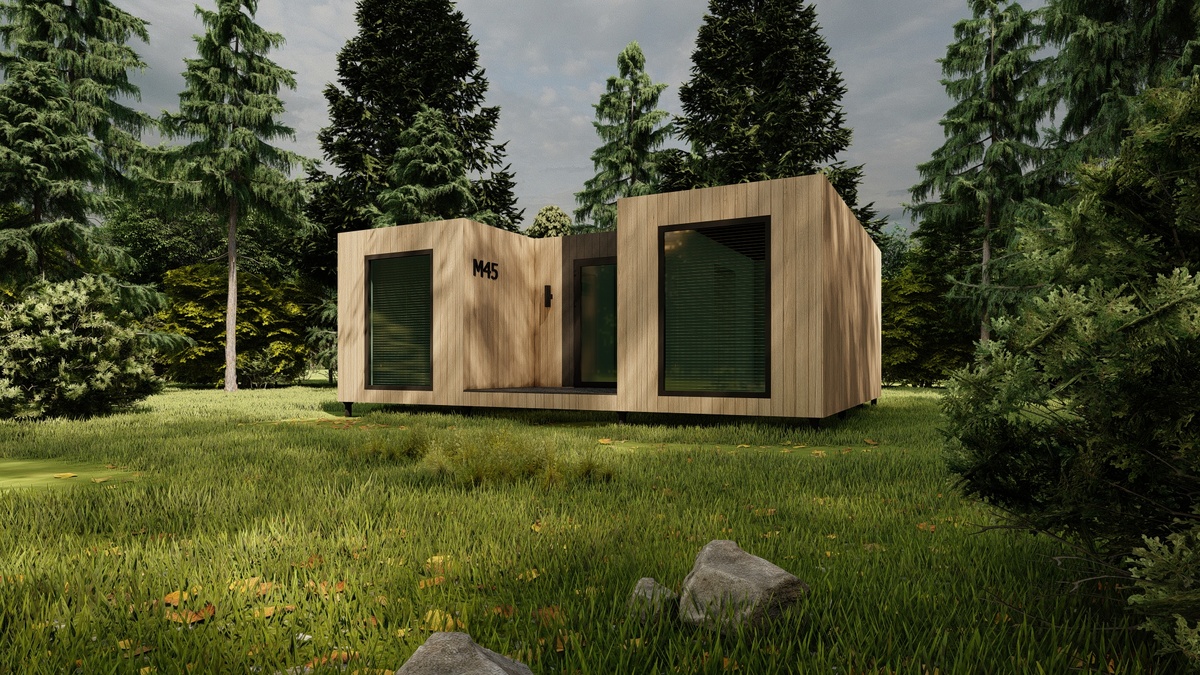 Модульный дом M45 в Барнаул