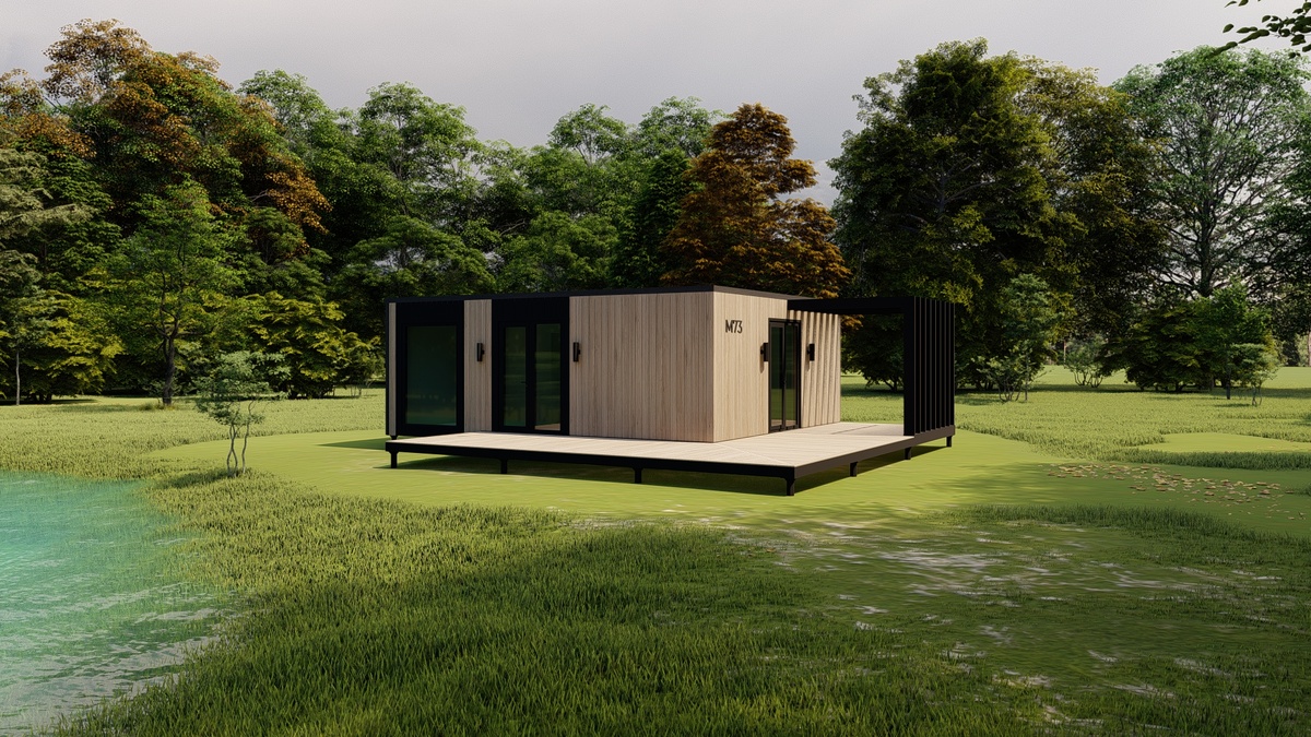 Модульный дом M73 в Барнауле