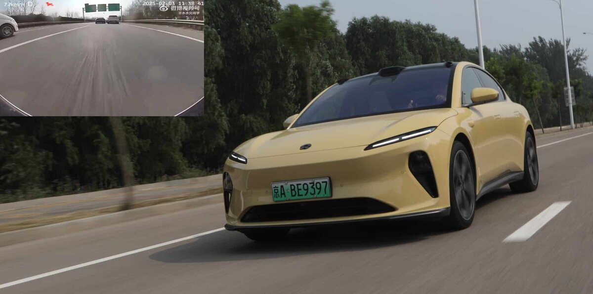 NIO спасает жизнь водителю