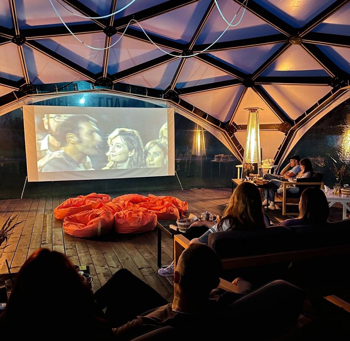 Quadrome X10 - купольная беседка 10 на 10 метров 