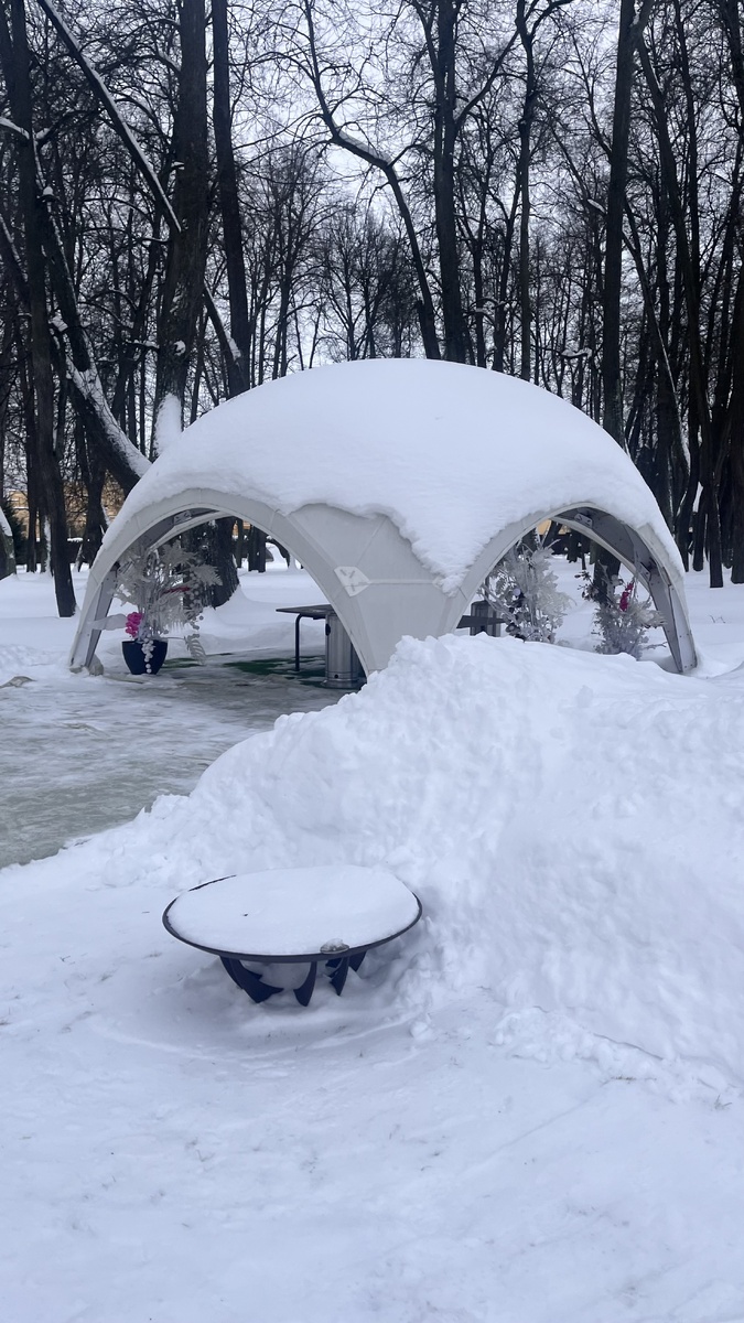 Купольная беседка Quadrome X5 в Подмосковье 