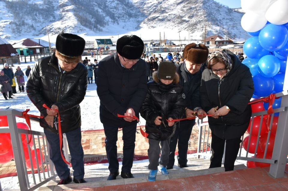    Открытие дома культуры в селе Козуль на Алтае. Источник: altai-republic.ru