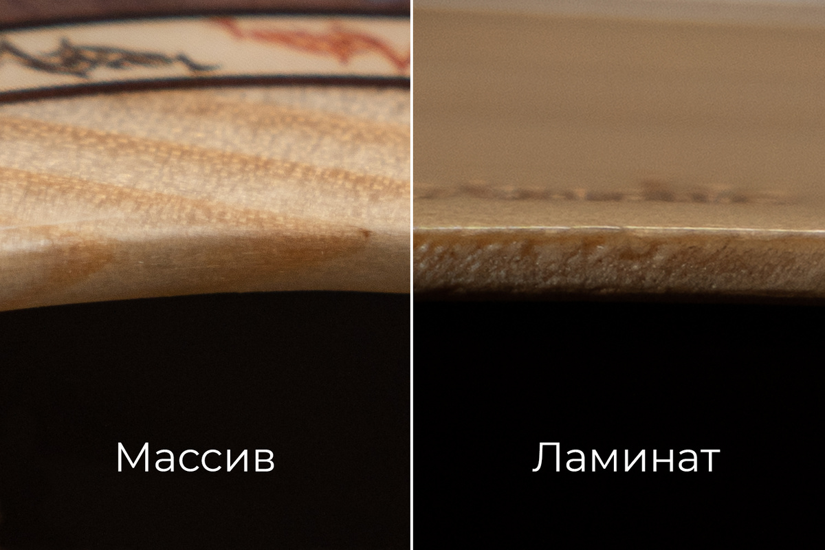 Сравнение массива и ламината