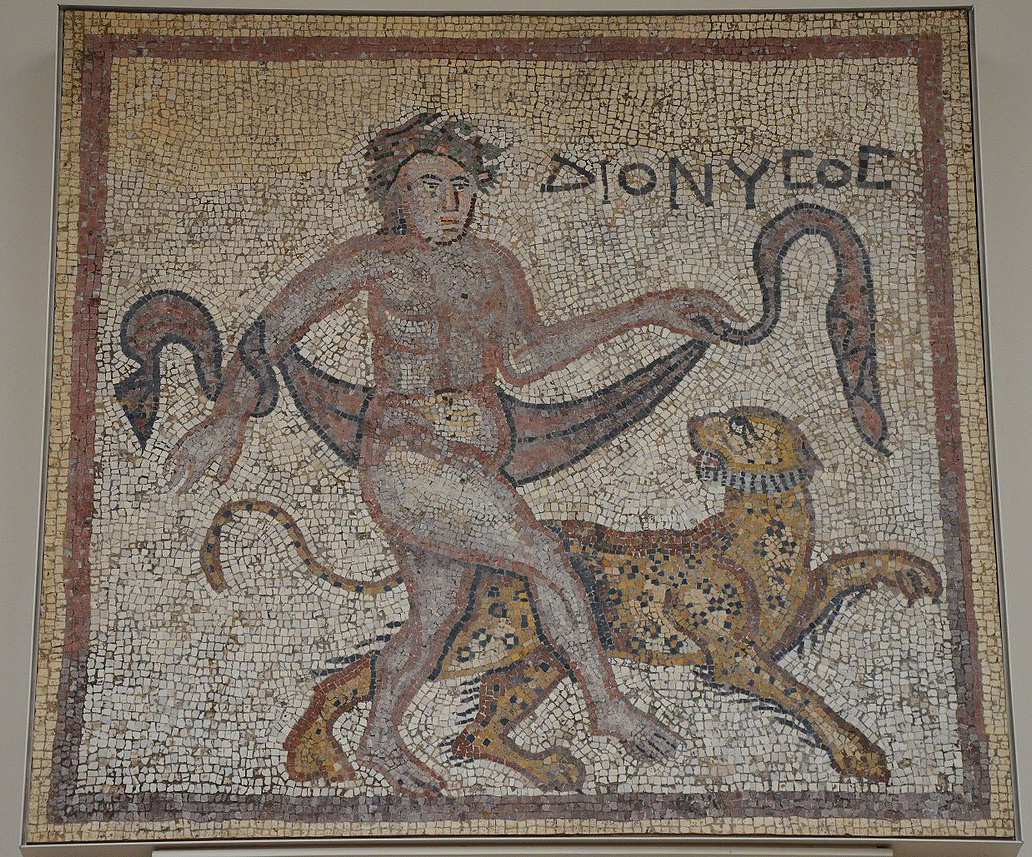 Дионис с леопардом