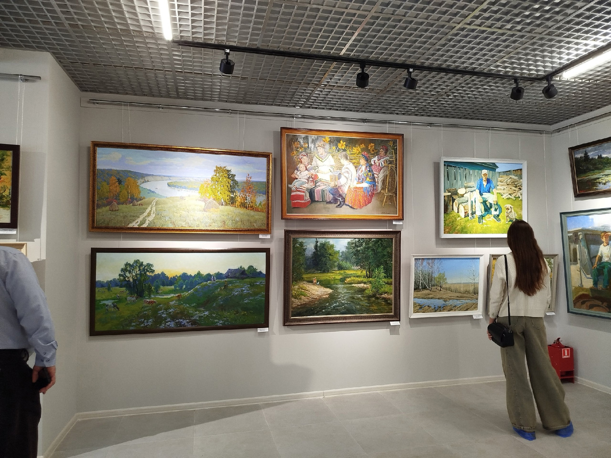 Отчетная выставка "Арт-Алтай 24" СХ Алтайского края.