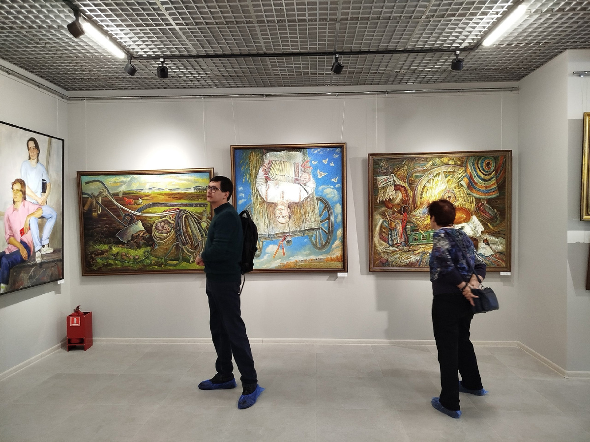 Отчетная выставка "Арт-Алтай 24" СХ Алтайского края.