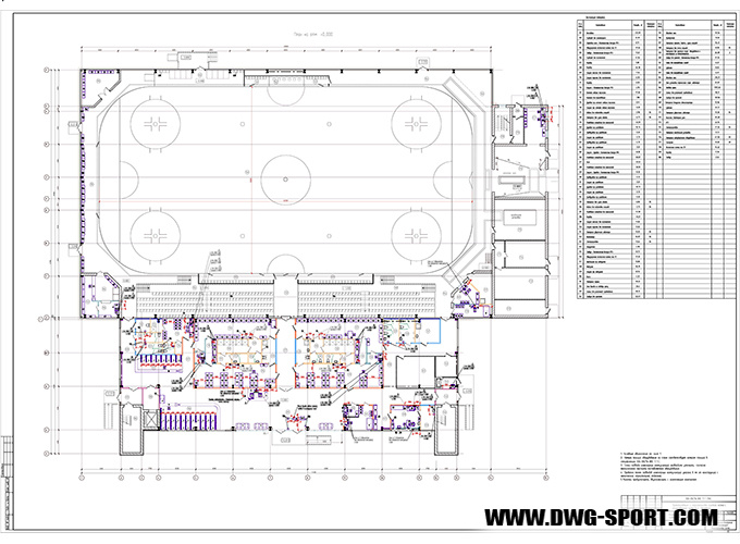 Р38_002 КРЫТЫЙ КАТОК 60Х30М С ТРИБУНОЙ НА 400 МЕСТ