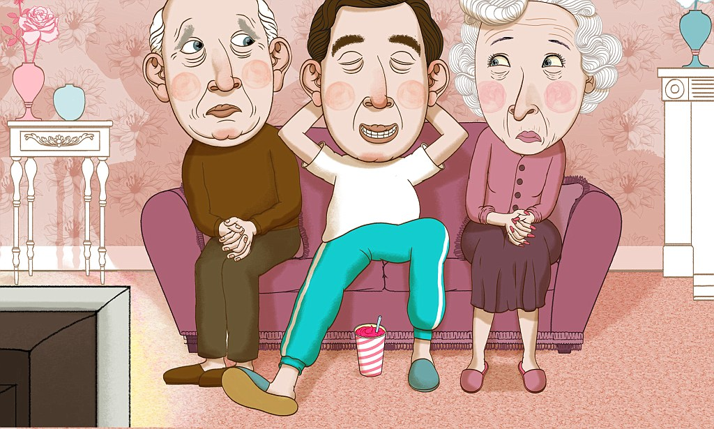 Сын живет за счет родителей в 30 лет: как быть?