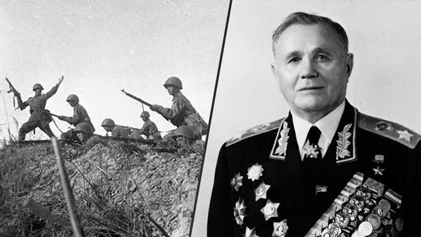     Советские военнослужащие в бою/ Андрей Ерёменко РИА Новости Николай Максимов