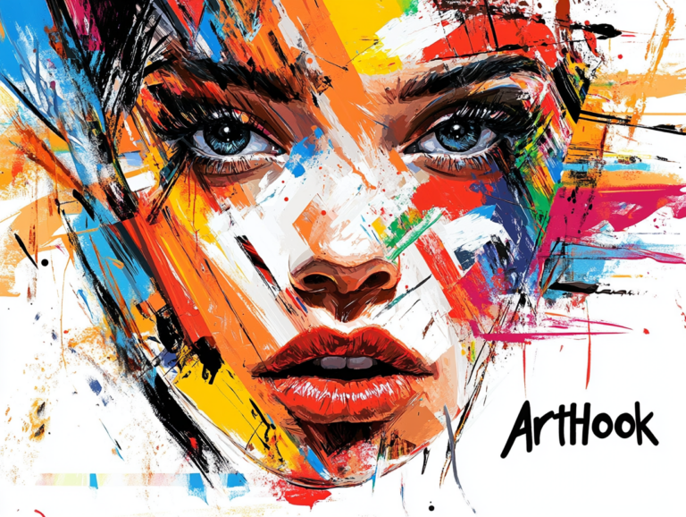    Абстрактные портреты: как искусство раскрывает внутренний мир и вдохновляет на самовыражение Art-Hook.Ru