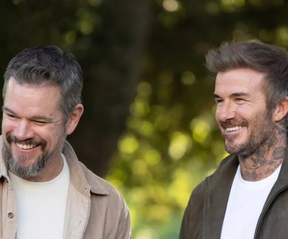 Деймон и Бекхэм📷
