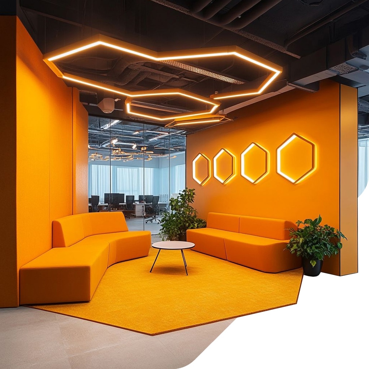 Современная офисная мебель отражает ценности компании через стиль, цвет и материалы, сочетая функциональность с эстетикой.