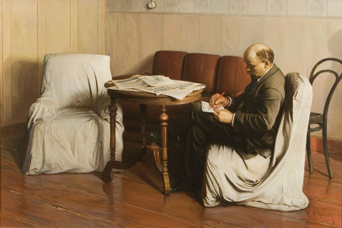 Эта картина висела во всех райкомах, горкомах, обкомах. И. И. Бродский Ленин в Смольном. Фото из открытых источников. 