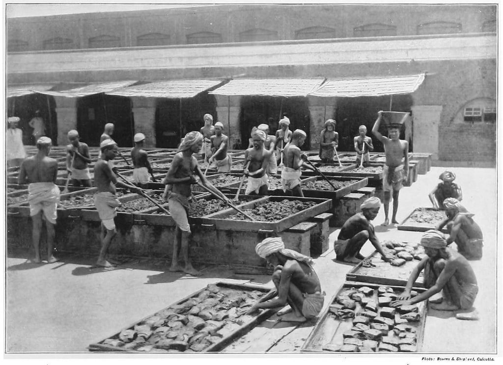 Производство опиума в Индии