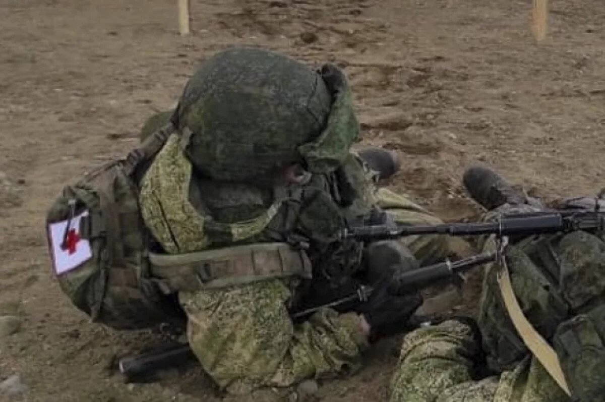    В Курской области медики ВС РФ спасли раненых, проехав по минному полю