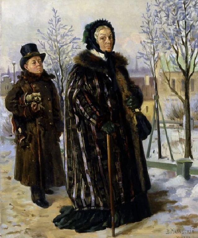 Художник Маковский, для иллюстрации