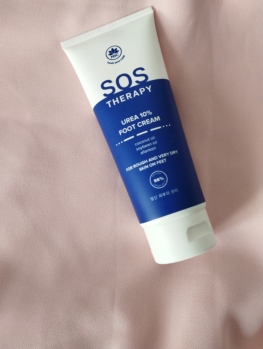 Крем для ног с мочевиной Name Skin Care SOS Therapy. 