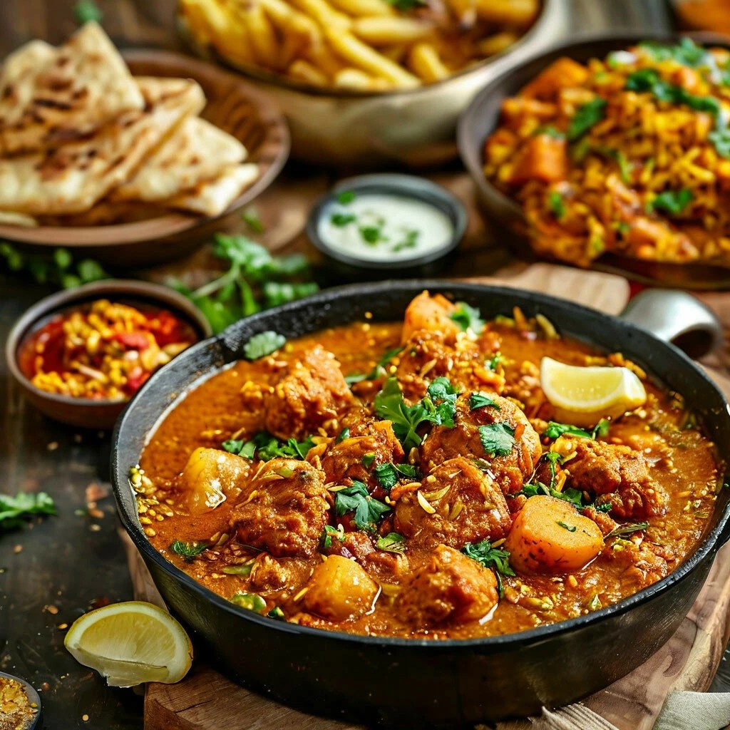 Как видит индийскую кухню ИИ. Генерация автора