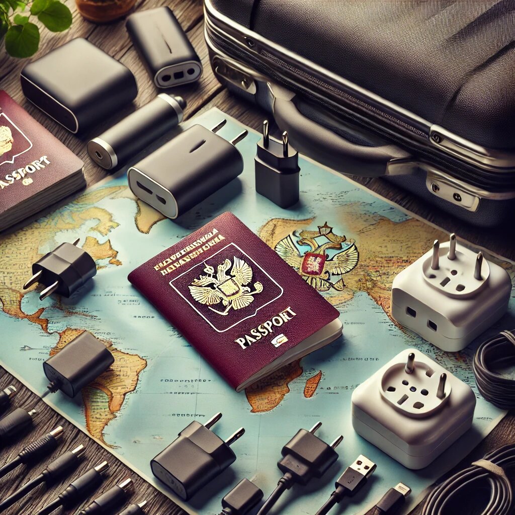 Не забудьте взять с собой все необходимые аксессуары для путешествий: зарядные устройства, адаптеры и power banks — ключ к комфортному и бесперебойному отпуску! 🌍🔌✈️"
