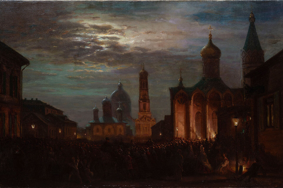 Название этой картине Боголюбова А. П. дали эксперты ЦХЭ / ЦХЭ имени И.Е. Репина