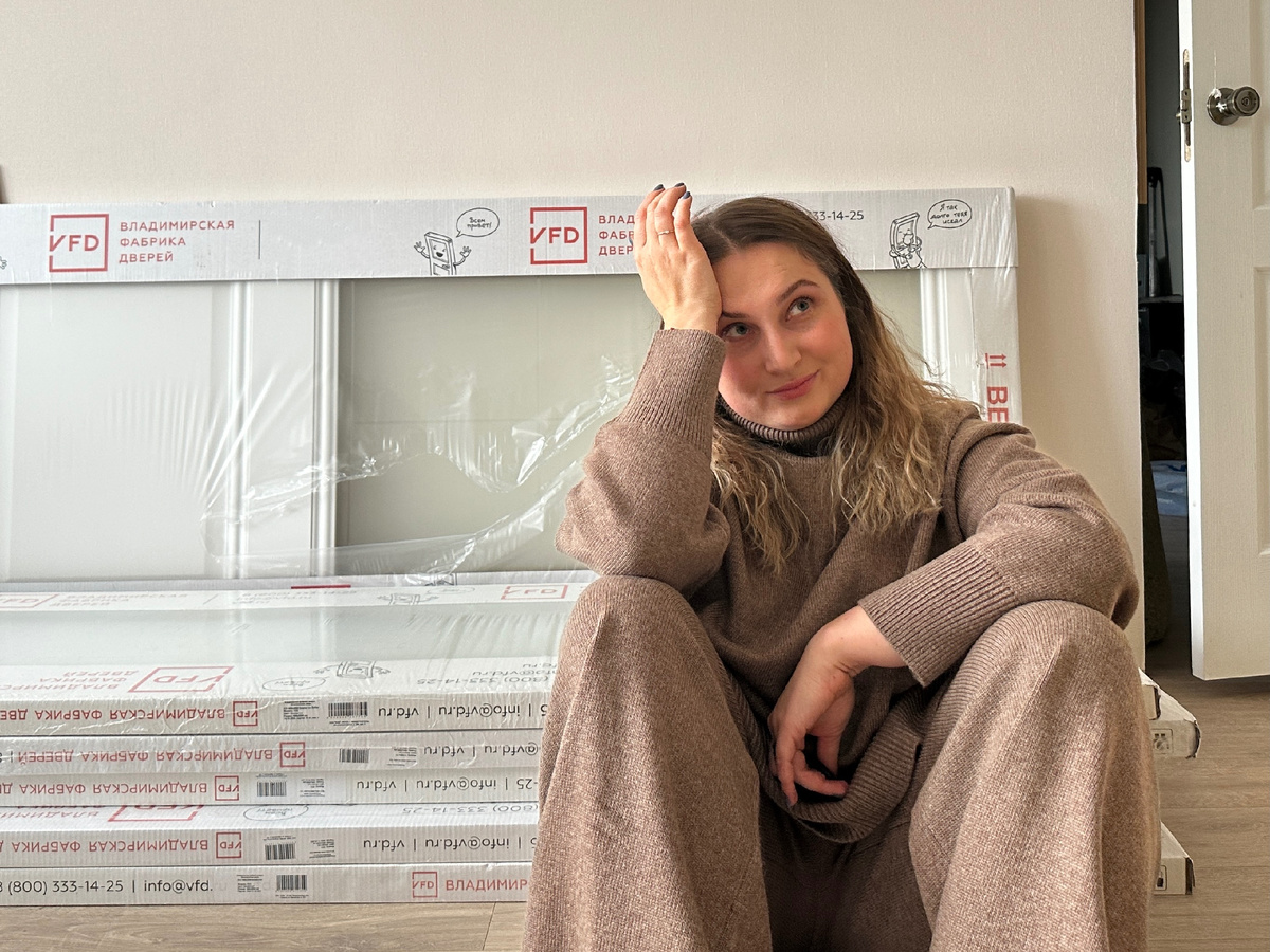 В ремонте начинаешь ценить действительно простые вещи – такие как двери🚪